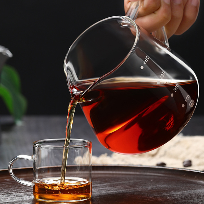 Coffee Tea Jug - YOMDID 400/600ML Coffee Pot Glass Coffee