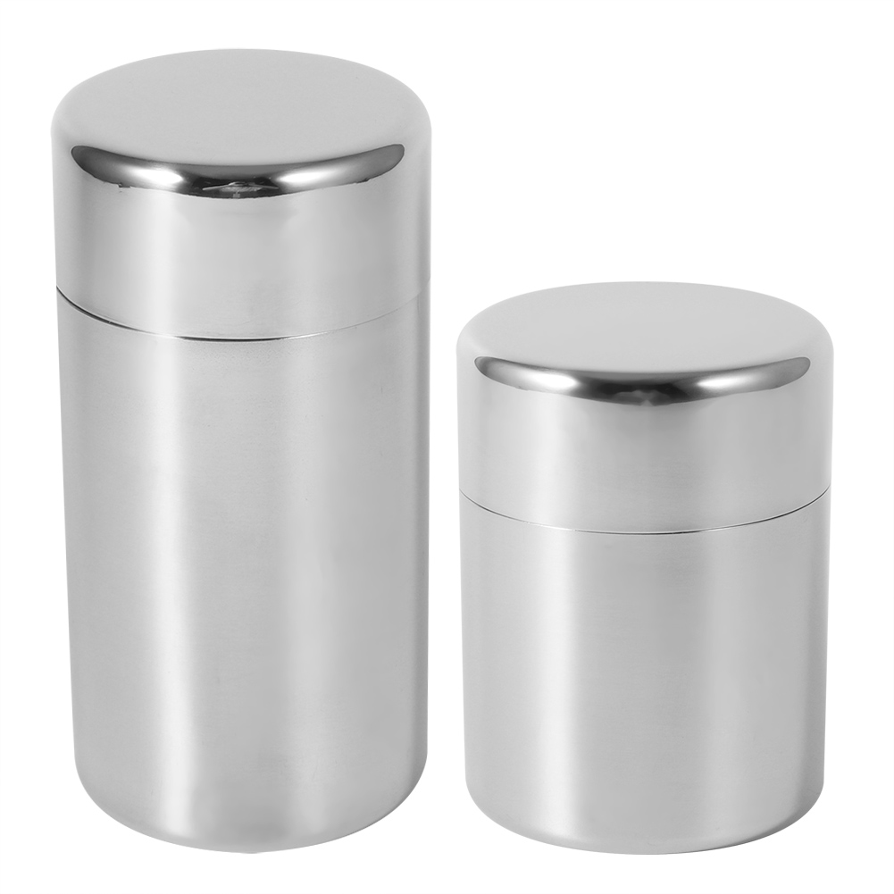 Coffee Tea Jug - Stainless Steel Tea Leaf Tins Canister