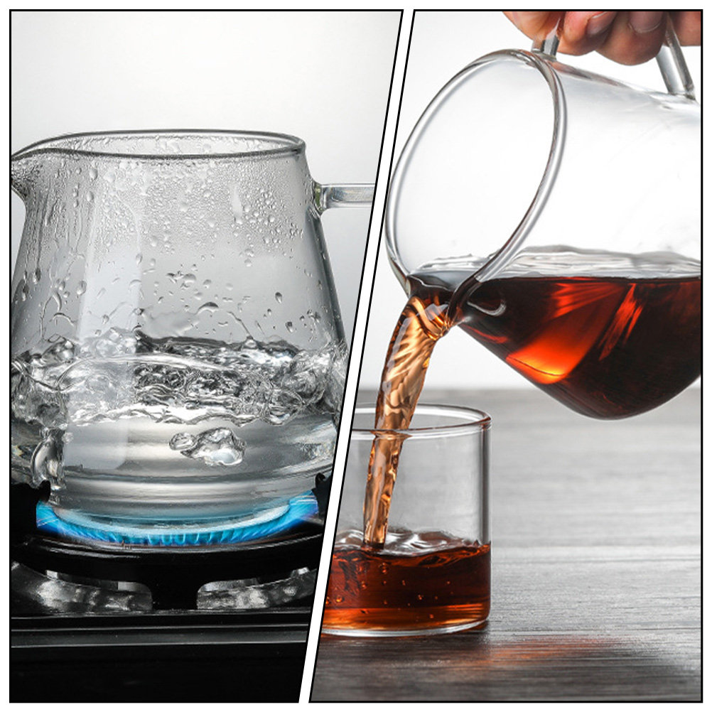Coffee Tea Jug - 1Pcs 650Ml High Clarity Glass Kettle