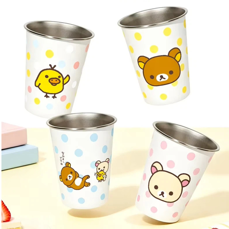 Good Coffee Tea - Kawaii Rilakkuma Kiiroitori Stainless Steel Cup