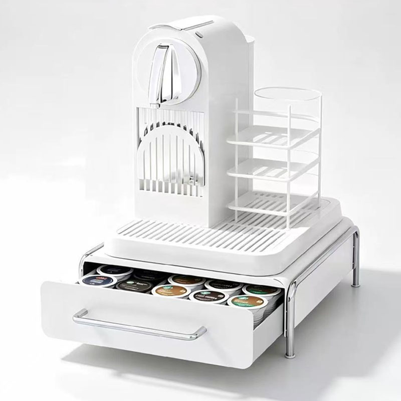 Coffee Tea Station - Capsule Coffee Storage Drawer Display Rack