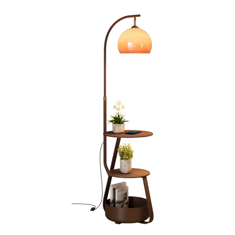 Coffee & Tea Ken'S House - Floor lamp, antique bedroom bedside table,