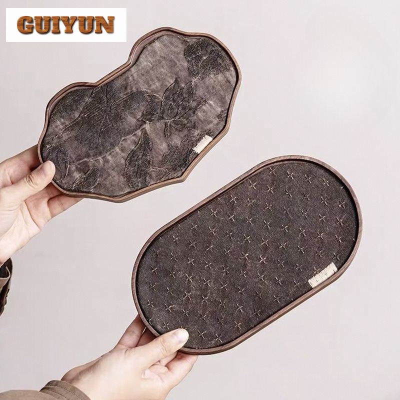 Black Walnut Small Tea Tray Sn - огляд і ціна Coffee Tea Station