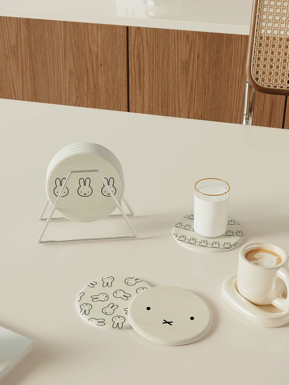 Miffy Diatom Mud Coaster Cute  - огляд і ціна Coffee Tea Room