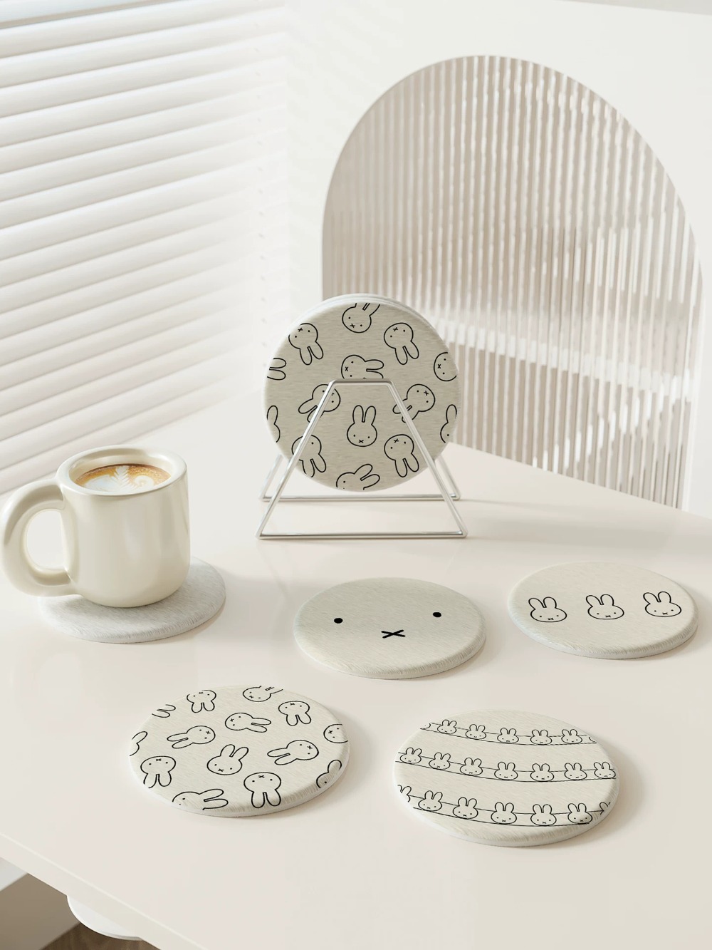Miffy Diatom Mud Coaster Cute  - огляд і ціна Coffee Tea Room