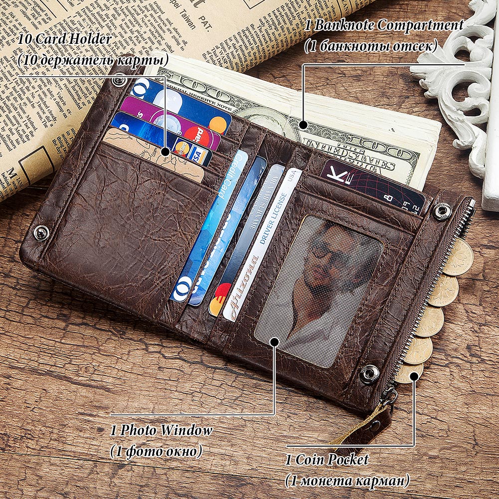 HUMERPAUL Short Wallet for Men - огляд і ціна Coffee & Tea Ken'S House