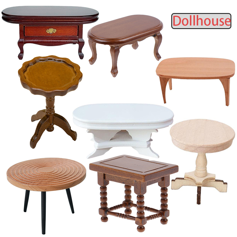 1:12 Dollhouse Miniature Round - огляд і ціна Coffee Tea Station