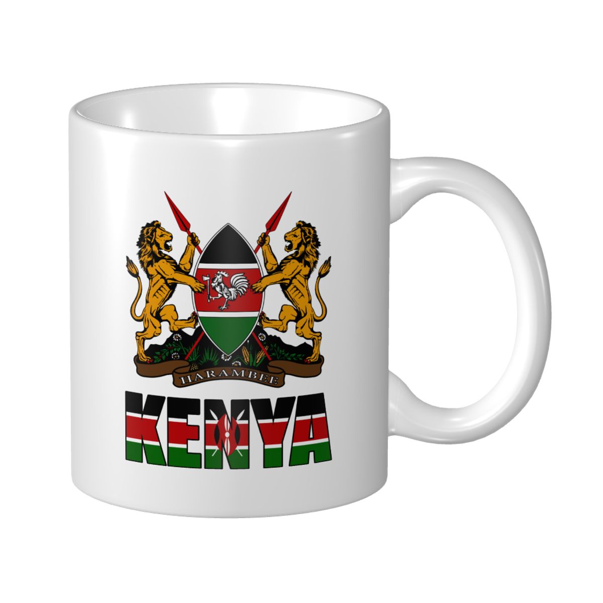 Mark Cup Mug Kenya Letter Flag - огляд і ціна Coffee Tea Kenya