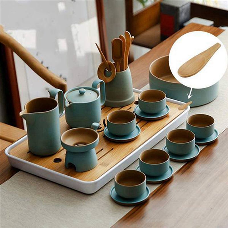 CYCLI-20 Pieces Mini Wooden Sp - огляд і ціна Coffee Tea Etc
