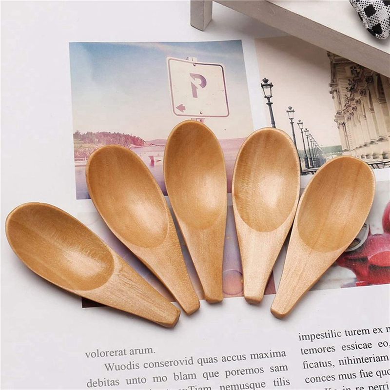CYCLI-20 Pieces Mini Wooden Sp - огляд і ціна Coffee Tea Etc