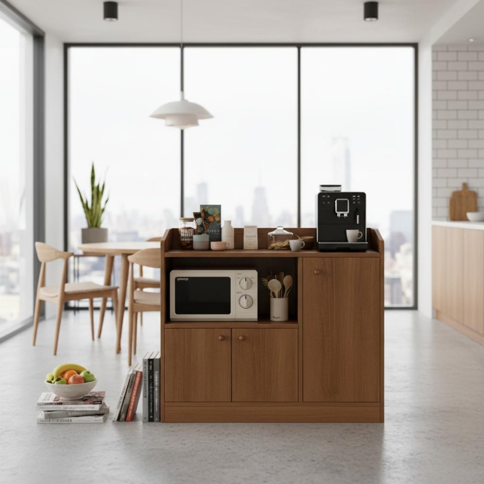 Tea Station Cabinet Long-Lasti - огляд і ціна Coffee Tea Station