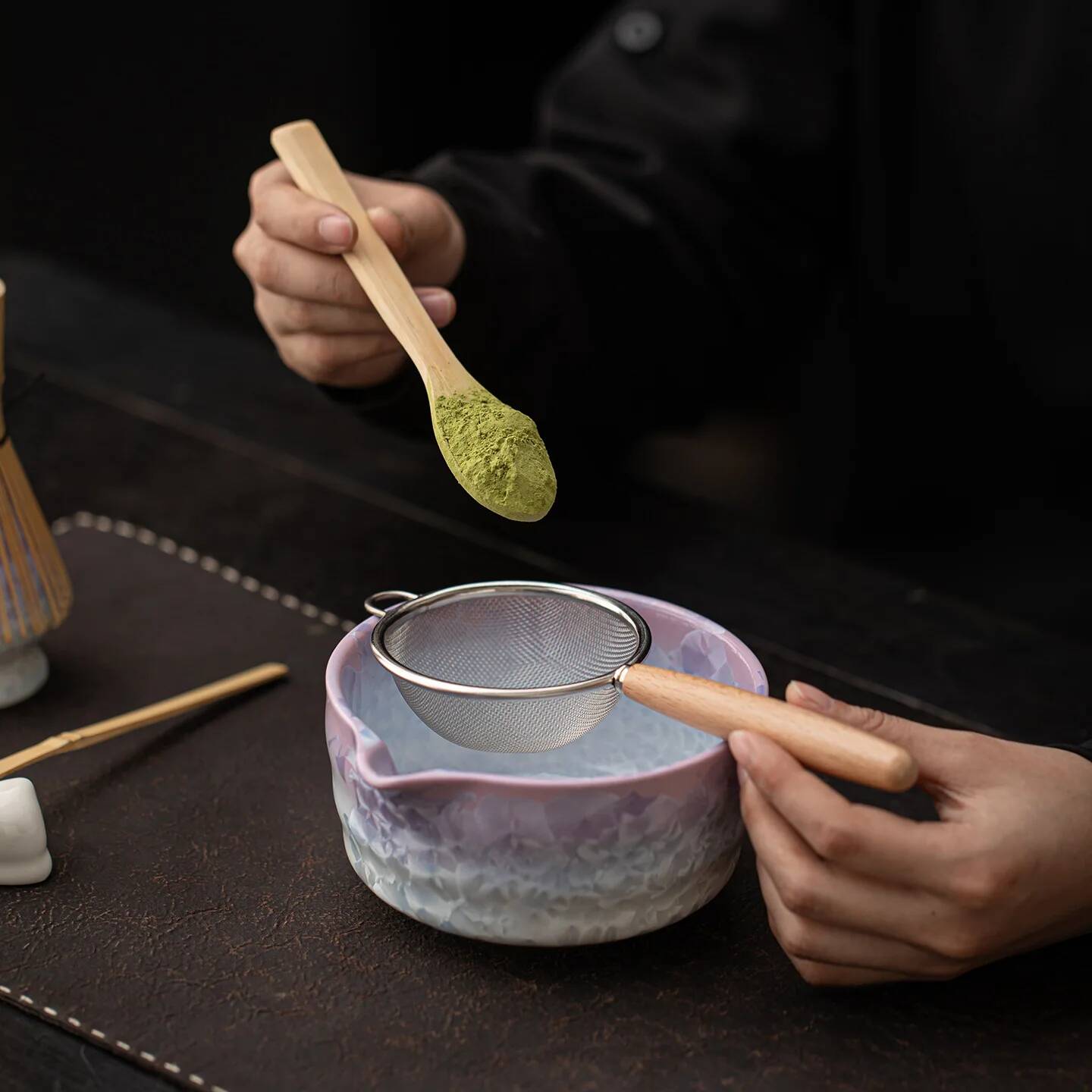 4/8PCS 2026 New Crystalline Ic - огляд і ціна Matcha Whisk Set