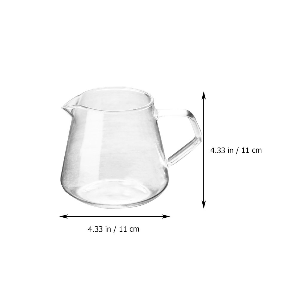 1Pcs 650Ml High Clarity Glass  - огляд і ціна Coffee Tea Jug