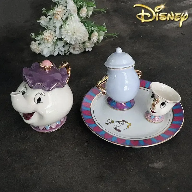 Hot Teapot Cartoon Beauty And  - огляд і ціна Coffee Tea Jug