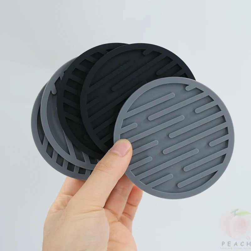 10cm Silicone Coasters Round H - огляд і ціна Coffee Tea Station