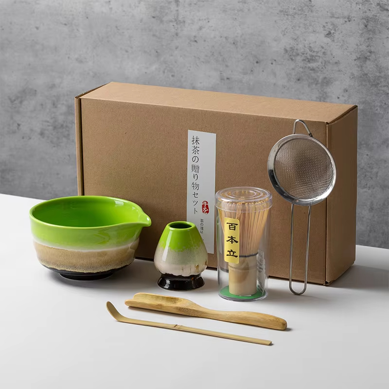 Japanese Style Matcha Tea Set  - огляд і ціна Matcha Whisk Set