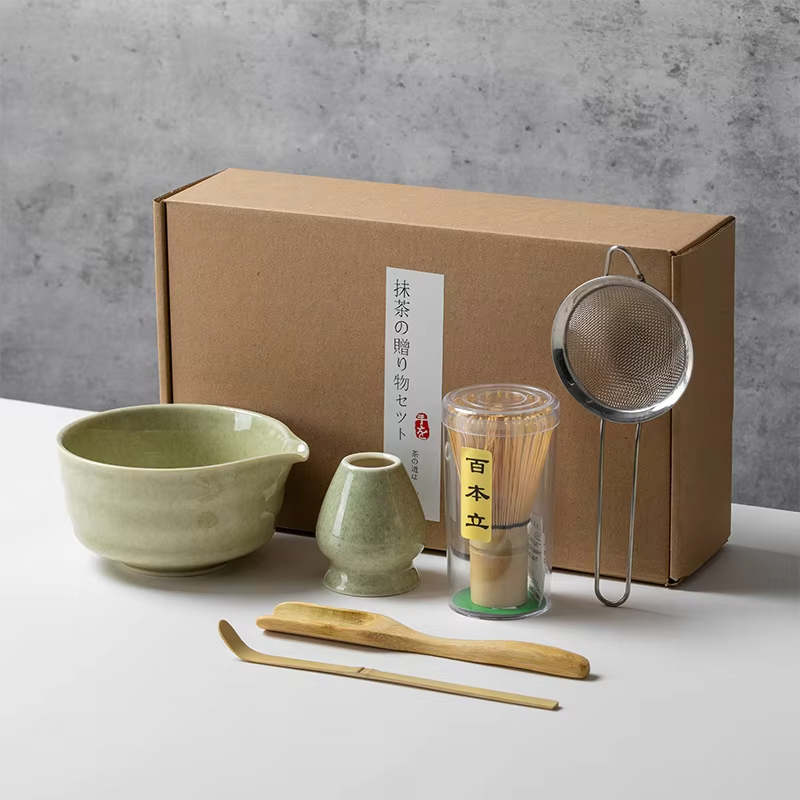 Japanese Style Matcha Tea Set  - огляд і ціна Matcha Whisk Set
