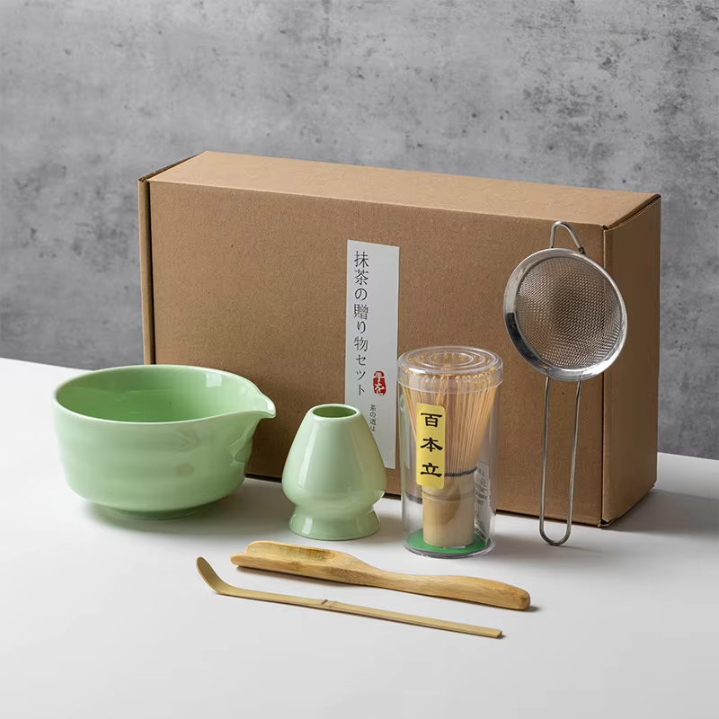 Japanese Style Matcha Tea Set  - огляд і ціна Matcha Whisk Set