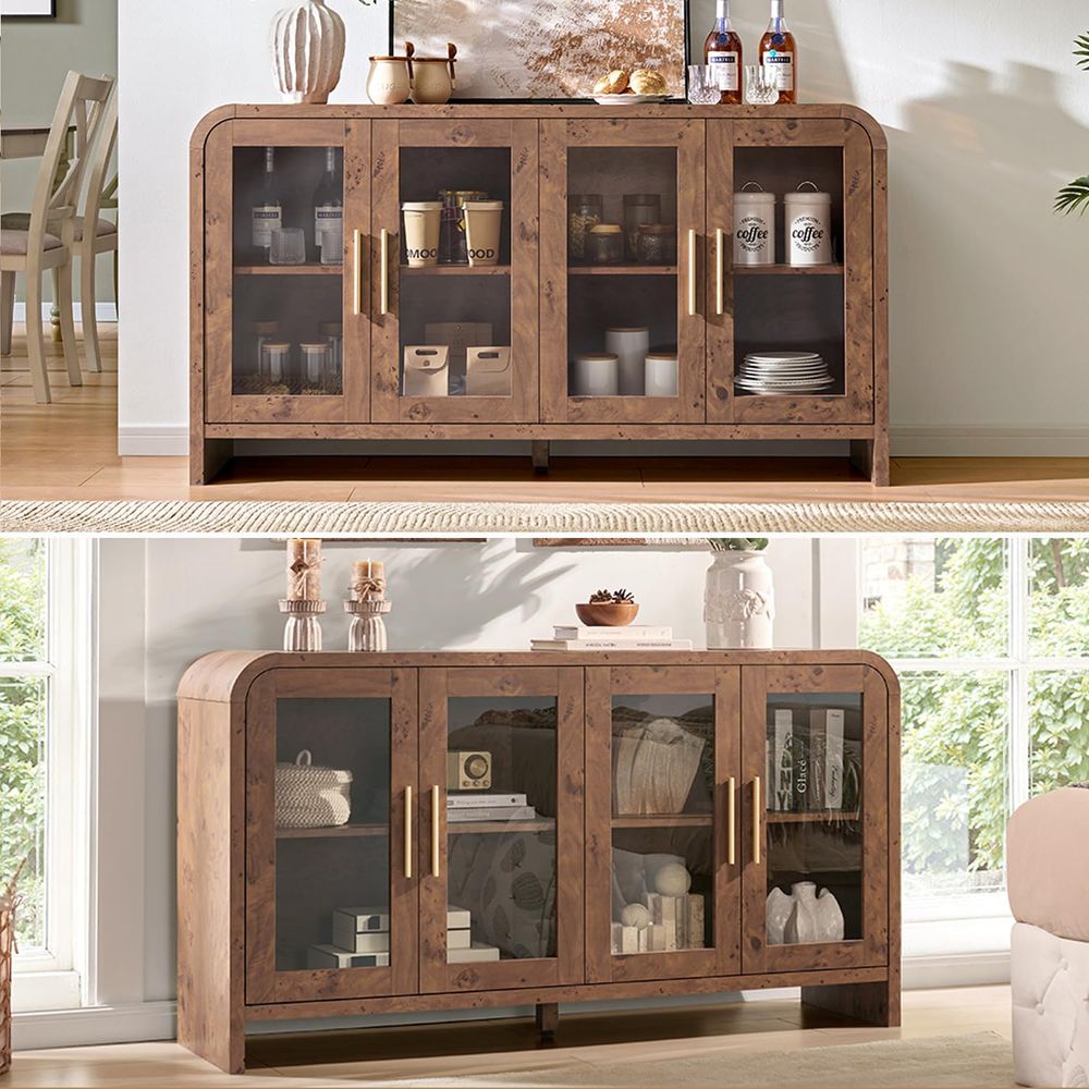 Sideboard Buffet Cabinet with  - огляд і ціна Coffee & Tea Ken'S House