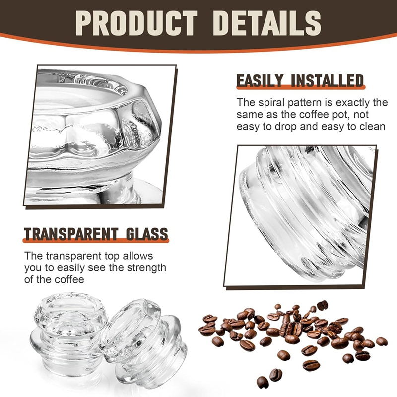 Coffee Percolator Glass Top Re - огляд і ціна Coffee & Tea Ken'S House
