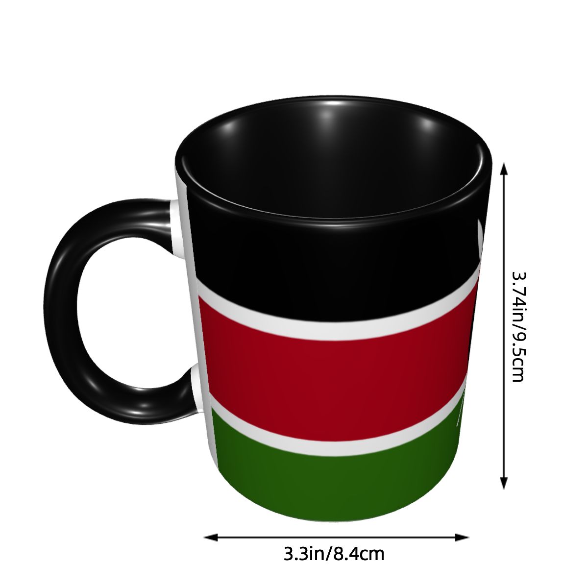 Kenya Flag Coffee Mug DIY Cust - огляд і ціна Coffee Tea Kenya