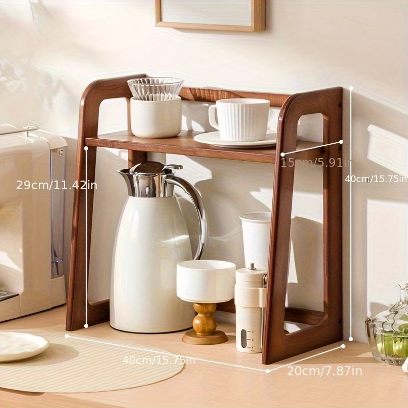 Cup Holder Storage Rack Deskto - огляд і ціна Coffee Tea Station