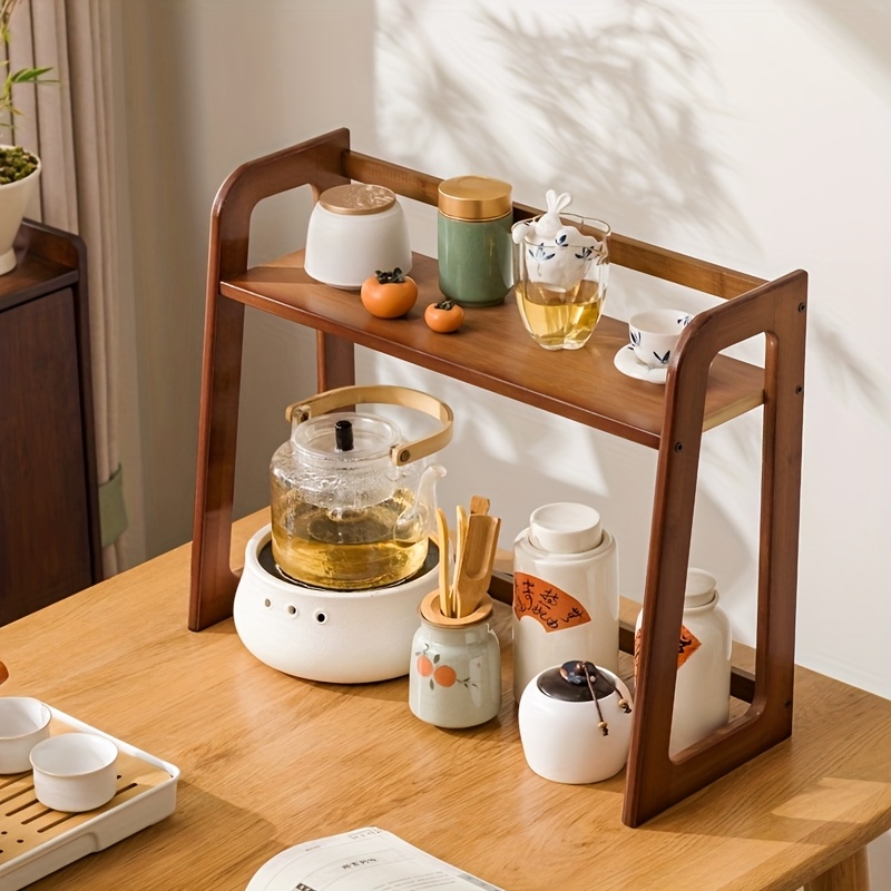 Cup Holder Storage Rack Deskto - огляд і ціна Coffee Tea Station